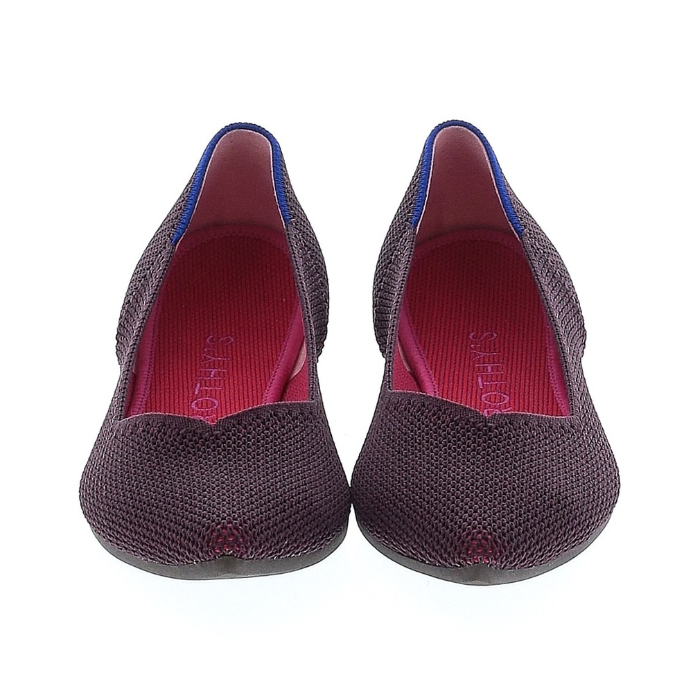 Rothy’s The Point Berry Lattice Flats